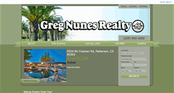 Desktop Screenshot of gregnunes.com